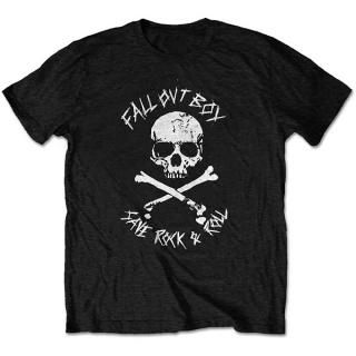 boohoo MAN★オーバーサイズ 半袖 Tシャツ★バンド Fall Out Boy 10108985-1.jpg