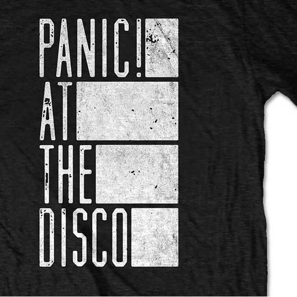 PANIC! AT THE DISCO Bars Blk, Tシャツ - バンドTシャツ専門店T