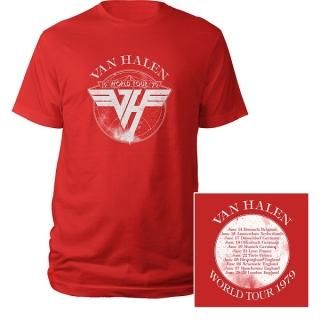 VAN HALEN 1979 Tour Red, T