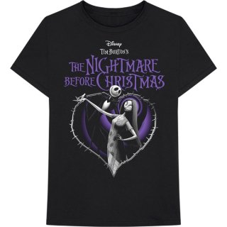 THE NIGHTMARE BEFORE CHRISTMAS Purple Heart, Tシャツ