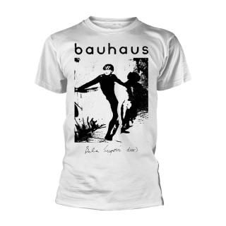 BAUHAUS Bela Lugosis Dead White, T