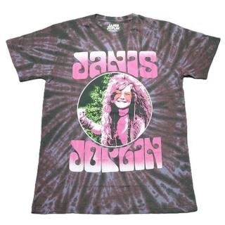 JANIS JOPLIN Pink Shades Dip-Dye, T