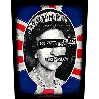 THE SEX PISTOLS God Save The Queen, バックパッチ