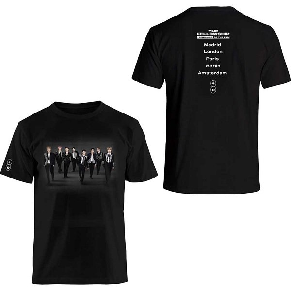 BLACKPINK World tour in Seoul Tシャツ 黒