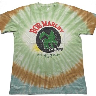 BOB MARLEY 45th Anniversary Dye-Wash, T