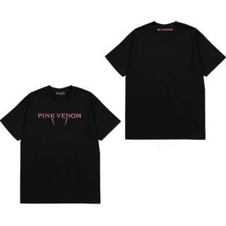 BLACKPINK Pink Venom Logo, Tシャツ