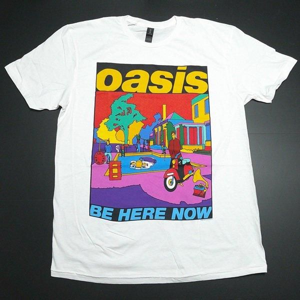 Amazon.com: Oasis Be Here Now Illustration Official Tee T