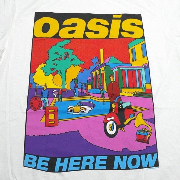 OASIS Be Here Now Illustration, Tシャツ - バンドTシャツ専門