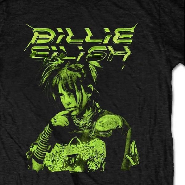 BILLIE EILISH Illustration, Tシャツ - バンドTシャツ専門店T