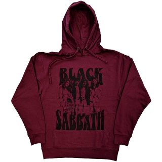 BLACK SABBATH Band And Logo, パーカー