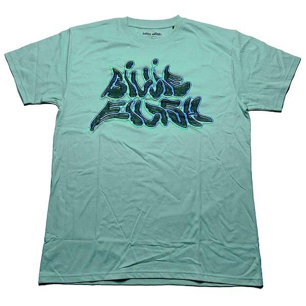 BILLIE EILISH Neon Logo Billie, Tシャツ - バンドTシャツ専門