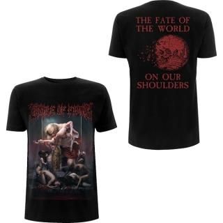 レア cradle of filth クレイドル2004年 バックプリント有り CRADLE OF FILTH TOTAL FUCKING DARKNESS LS BLACK