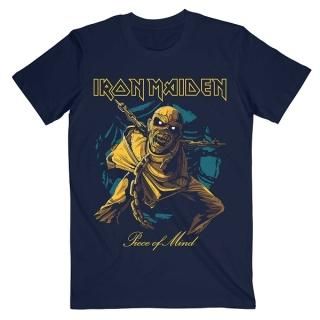 IRON MAIDEN Piece Of Mind Gold Eddie, T