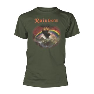 RAINBOW Rising Distressed Military Green, T