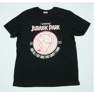 JURASSIC PARK I Survived Jurassic Park, Tシャツ
