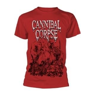 CANNIBAL CORPSE Pile Of Skulls 2018 Red, T