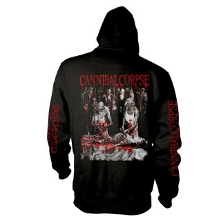 CANNIBAL CORPSE Butchered At Birth Explicit, Zip-Upパーカー