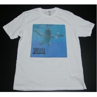 NIRVANA Nevermind Album Wht, Tシャツ