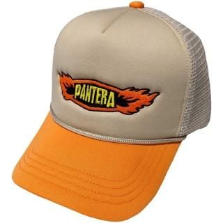PANTERA Flames Logo, キャップ