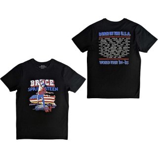 BRUCE SPRINGSTEEN Born In The Usa '85 Blk, T 