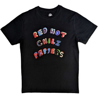 RED HOT CHILI PEPPERS Colourful Letters, Tシャツ