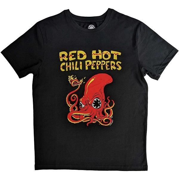RED HOT CHILI PEPPERS Octopus, Tシャツ - バンドTシャツ専門店 RED HOT CHILI PEPPERS Octopus, Tシャツ - バンドTシャツ専門店