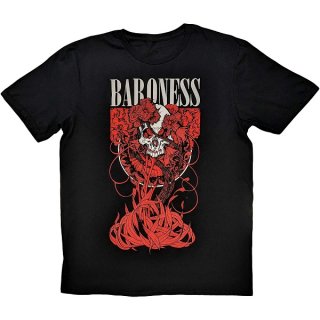 BARONESS Fleur Skull, Tシャツ