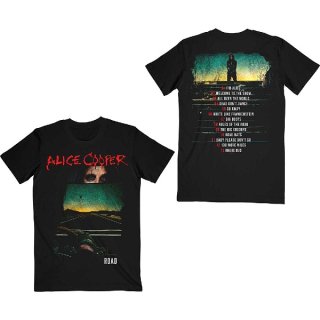 ALICE COOPER Road Cover Tracklist, Tシャツ 
