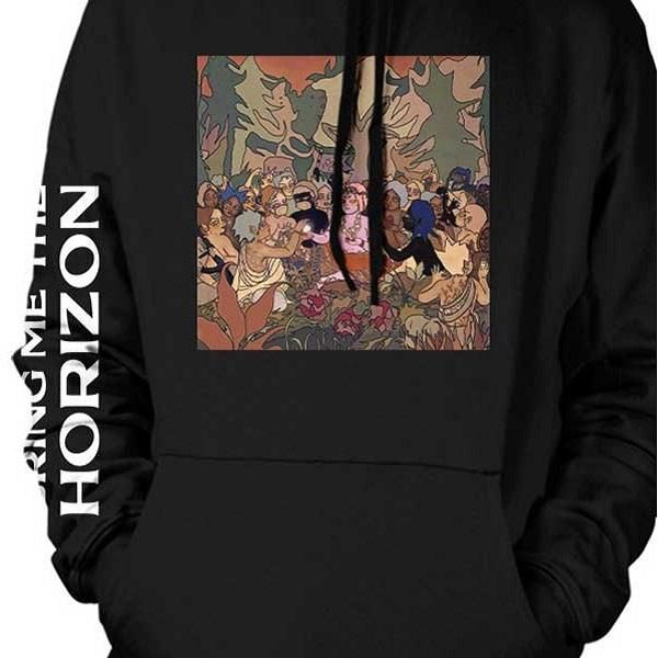 BRING ME THE HORIZON UNISEX PULLOVER HOODIE: HEX PHSH COVER