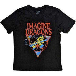 IMAGINE DRAGONS Skeleton Flute, Tシャツ