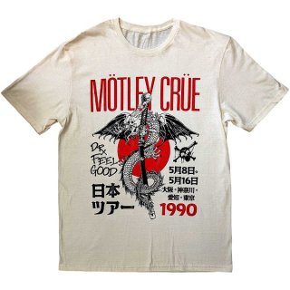 MOTLEY CRUE Dr. Feelgood Japanese Tour '90, T