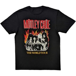 MOTLEY CRUE Vintage World Tour Flames, T