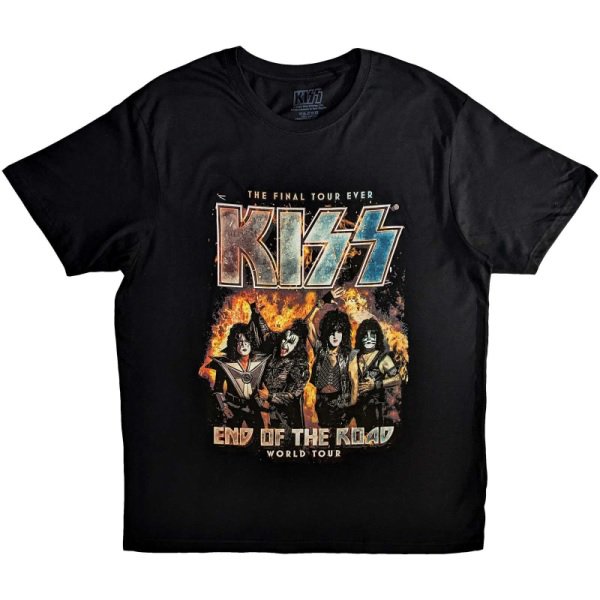 KISS End Of The Road Final Tour, Tシャツ - バンドTシャツ専門店T-oxic(トキシック)