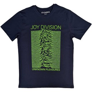 JOY DIVISION Unknown Pleasures Fp Navy, Tシャツ