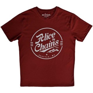 ALICE IN CHAINS Circle Emblem, Tシャツ