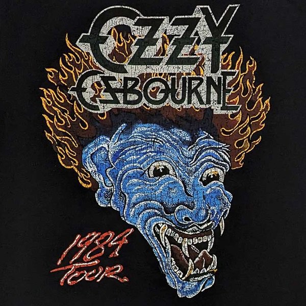 OZZY OSBOURNE Bark At The Moon Tour '84, Tシャツ - バンドTシャツ専門店T-oxic(トキシック)