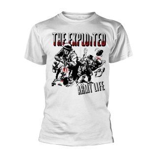 THE EXPLOITED Army Life Wht, T