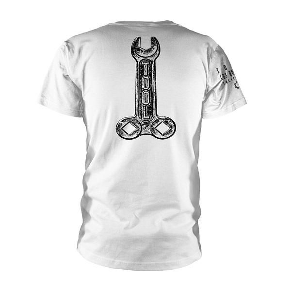Tool バンドTシャツ TOOL Wrench Wht, Tシャツ - バンドTシャツ専門店T-oxic(トキシック)