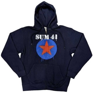 SUM 41 Star Logo Navy, Zip-Upѡ