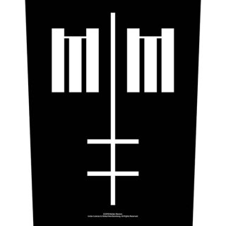 MARILYN MANSON Cross Logo, バックパッチ