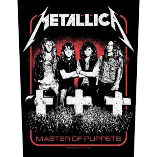 METALLICA Master Of Puppets Band, バックパッチ