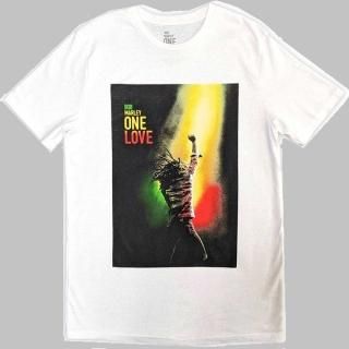 BOB MARLEY One Love Movie Poster Wht, T