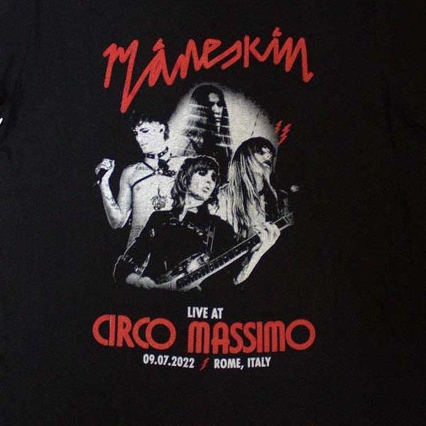 マネスキン MANESKIN 日本限定ツアーT Mサイズ（MANESKIN Live