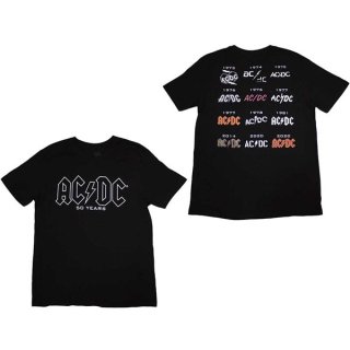 AC/DC Logo History, T 