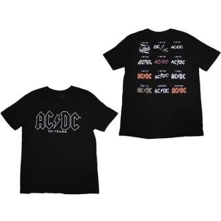 AC/DC Logo History, T