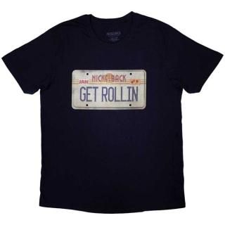 NICKELBACK License Plate Navy, T