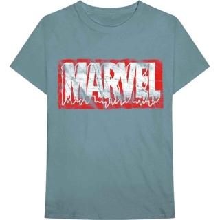 MARVEL COMICS Distressed Dripping Logo, T