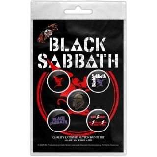 BLACK SABBATH Red Devil, バッジセット
