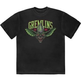 GREMLINS Stripe 1984 Green Logo, T