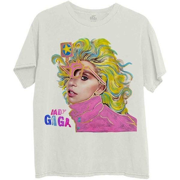 LADY GAGA Colour Sketch, Tシャツ - バンドTシャツ専門店T-oxic LADY GAGA Colour Sketch, Tシャツ - バンドTシャツ専門店T-oxic